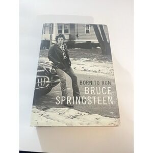 Bruce Springsteen Hardcover Born to Run First Edition 1st Printing 2016